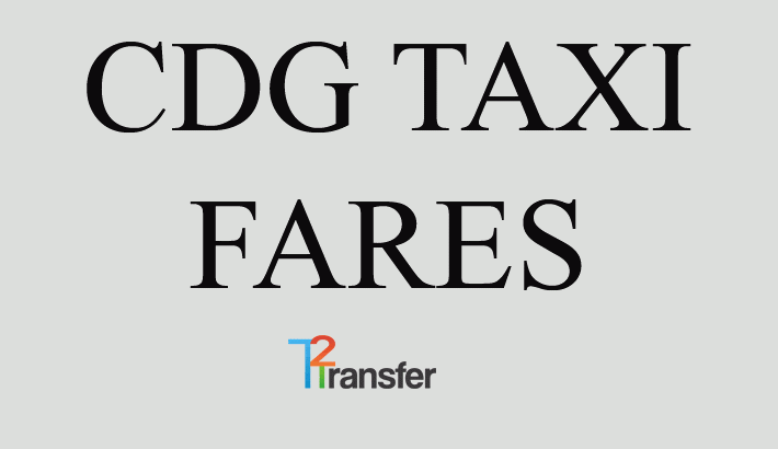 cdg taxi fares