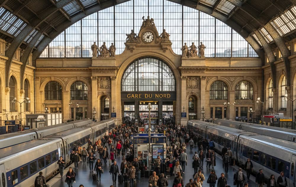 Charles de Gaulle Airport to Gare du Nord